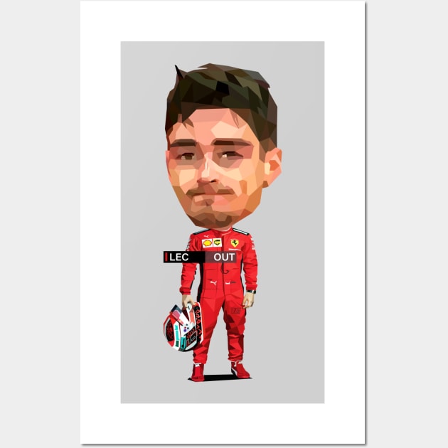 Charles Leclerc Out Wall Art by pxl_g